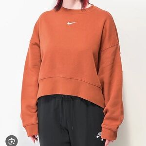 Nike Phoenix Cropped Crewneck Sweater